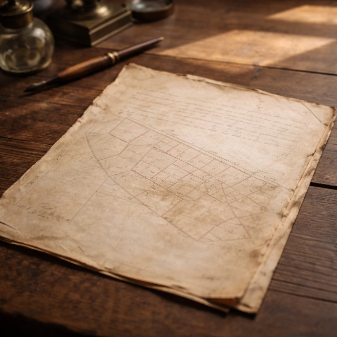 Actes notariés anciens incomplets en centre ancien