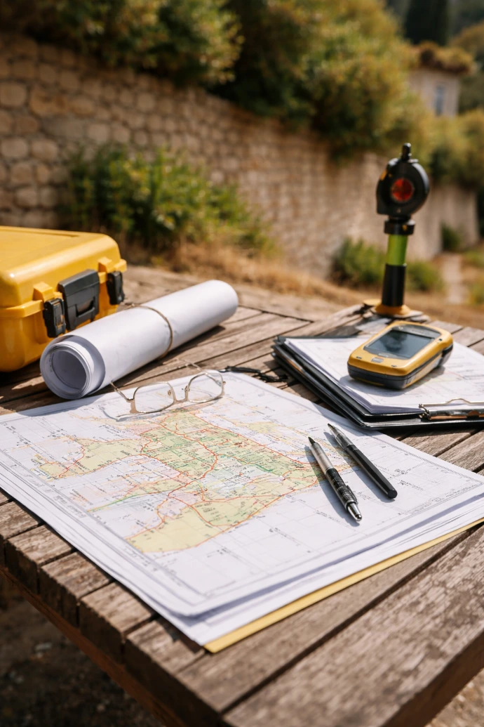 Exemple de bornage amiable en situation de conflit à Cagnes-sur-Mer