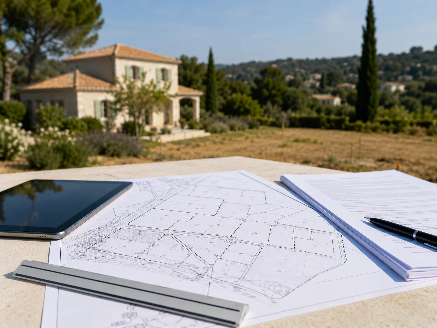Plan de division et compromis : les points à vérifier pour préserver les droits à construire Plan de division foncière et compromis de vente pour sécuriser la cristallisation des règles d’urbanisme dans les Alpes-Maritimes